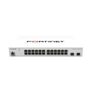 Fortinet FS-124B-POE FortiSwitch 124B-POE 12 x Ports 10/100Base-T PoE + 12 x Ports 10/100Base-T + 2 x Ports Shared SFP 1U Rack-mountable Layer 2 Managed Fast Ethernet Network Switch
