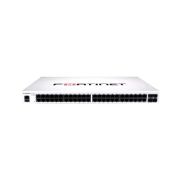 Fortinet FS-148F-FPOE FortiSwitch 100 Series 148-FPOE 48 x RJ-45 Ports PoE+ 1000Base-T + 4 x SFP+ Ports Layer 2 Managed 1U Rack-mountable Gigabit Ethernet Network Switch