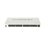 Fortinet FS-248E-FPOE FortiSwitch 200 Series 48 x Ports 1000Base-T PoE + 4 x Ports Gigabit SFP 1U Rack-mountable Layer 3 Managed Gigabit Ethernet Network Switch