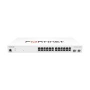 Fortinet FS-424D FortiSwitch 424D 24 x Ports 10/100/1000Base-T + 2 x Ports 10GbE SFP+ 1U Rack-mountable Layer 3 Managed Gigabit Ethernet Network Switch