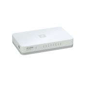 D-Link GO-SW-8G 8-Port 16Gbps 10/100/1000Base-T Unmanaged Gigabit Ethernet Switch
