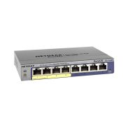 Netgear GS108PE-300EUS Prosafe GS108P 4 x RJ-45 Ports PoE 10/100/1000Base-T + 4 x RJ-45 Ports Layer 2 Unmanaged Gigabit Ethernet Network Switch