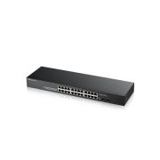 ZyXEL GS1100-24 Ethernet Switch - 24-Ports - 24 x RJ-45 - 2 x Expansion Slots - 10/100/1000Base-T