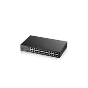ZyXEL GS1100-24E 24 x Ports 10/100/1000Base-T + 2 x SFP Ports Layer 2 Unmanaged 1U Rack-mountable Gigabit Ethernet Network Switch