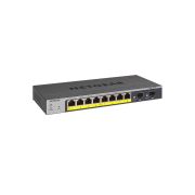 Netgear GS110TPv3 GS110TP 8 x RJ-45 Ports PoE 10/100/1000Base-T + 2 x SFP Ports Layer 3 Managed Gigabit Ethernet Network Switch