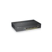ZyXEL GS1920-8HPv2 GS1920-8HPv2 8 x Ports PoE+ 10/100/1000Base-T + 2 x combo Gigabit SFP Ports Layer 2 Managed 1U Rack-mountable Smart Switch