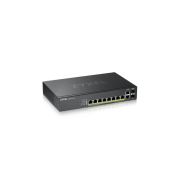 ZyXEL GS2220-10HP 8-port GbE L2+ PoE Switch with GbE Uplink