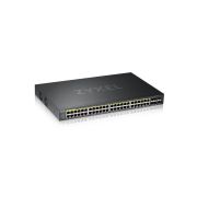 ZyXEL GS2220-50HP 48 x Ports PoE+ 10/100/1000Base-T + 2 x Combo SFP Ports 10Base-X + 2 x SFP Ports Layer 2 Managed 1U Rack-mountable Gigabit Ethernet Network Switch