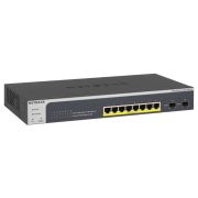 Netgear GS510TLP Prosafe GS510TLP 8 x RJ-45 Ports PoE+ 10/100/1000Base-T + 2 x SFP Ports Mananged Gigabit Ethernet Network Switch