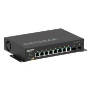 Netgear GSM4210PX-100NAS 8 x Ports PoE+ 10/100/1000Base-T + 2 x SFP+ Ports Layer 3 Managed Desktop Gigabit Ethernet Network Switch