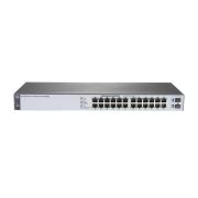 HPE J9983A#ACQ OfficeConnect 1820-24G-PoE+ 12 x RJ-45 Ports PoE+ 10/100/1000Base-T + 12 x RJ-45 Ports + 2 x SFP Ports Layer 2 Managed 1U Rack-Mountable Gigabit Ethernet Network Switch