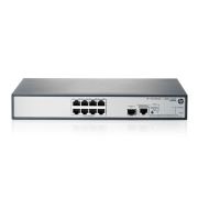 HP JG350A ProCurve 1910-8G-PoE+ (180W) 8-Ports 10/100/1000Base-T PoE+ + 1-Ports SFP (mini-GBIC) Slots Layer 3 Managed Switch