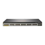 HPE JL324A#0D1 Aruba 2930M Series 2930M-24G 24 x RJ-45 Ports PoE+ 1/2.5/5GBase-T + 1 x Stacking Module Slot + 1 x Uplink Module Slot Layer 3 Managed Rack-mountable Gigabit Ethernet Network Switch