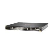 HP JL762-61101 Aruba 6300M 48 x Ports 10/100/1000Base-T + 4 x Ports 1/10/25/50G SFP Uplink/Stacking Rack-Mountable 1U Layer 3 Managed Gigabit Ethernet Network Switch