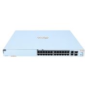 HP JL807A#ABA Aruba Instant On 1960 24G 24 x Ports 10/100/1000 PoE + 2 x Ports 10 Gigabit SFP+ + 2 x Ports 100/1000/10GBase-T Rack-Mountable Layer 3 Managed Gigabit Ethernet Network Switch