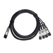 Juniper JNP-100G-4X25G-5M 4 x 25/100GBase-DAC Direct Attach Copper Breakout Cable 5m QSFP28 to SFP28 Transceiver