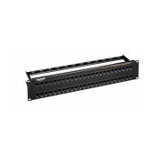 Black Box JPM820A 48-Port CAT6 Feed-Through Unshielded Patch Panel