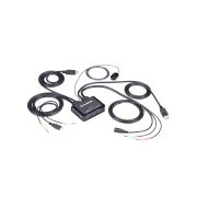 Black Box KV62-CBL KV62-CBL 1Gb/s 1000Base-T 4 x Ports Layer-2 Managed DisplayPort Cable KVM Switch