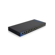 Linksys LGS116 16-Port Gigabit Ethernet Switch 16 Ports 16 X Rj-45 10/100/1000base-T Desktop Wall Mountable