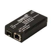 Transition Networks M/GE-PSW-SFP-01-NA 1-Port 1000Base-X / 10/100/1000Base-T SFP (mini-GBIC) Transceiver Media Converter