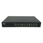 Dell M521M PowerConnect 2824 24-Ports 10/100/1000Base-T + 2 x SFP Expansion Slot Rack-mountable 1U Layer 3 Managed Gigabit Ethernet Switch
