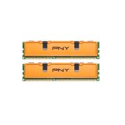 PNY Technology MD4096KD3-1333 4GB Kit (2 X 2GB) PC3-10600 DDR3-1333MHz non-ECC Unbuffered CL9 240-Pin DIMM 1.5V Dual Rank Memory