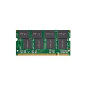 PNY Technology MN0512SD1-333 512MB PC2700 DDR-333MHz non-ECC Unbuffered CL2.5 200-Pin SoDimm 2.5V Dual Rank Memory Module