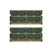 PNY Technology MN8192KD3-1333 8GB Kit (2 X 4GB) PC3-10600 DDR3-1333MHz non-ECC Unbuffered CL9 204-Pin SoDimm 1.5V Dual Rank Memory
