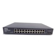 Dell PC2724 PowerConnect 2724 24-Ports 10/100/1000Base-T + 2-Ports SFP Layer 3 Managed Gigabit Ethernet Network Switch