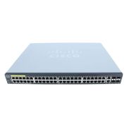 Cisco SF350-48P Small Business 350 Series SF350-48P 48 x RJ-45 Ports PoE+ 10/100Base-TX + 2 x Combo RJ-45/SFP Ports + 2 x SFP Ports Layer 3 Managed Rack-mountable Fast Ethernet Network Switch