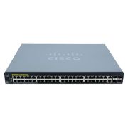 Cisco SG350X-48MP-K9 Small Business 350X SG350X-48MP 48 x RJ-45 Ports PoE+ 10/100/1000Base-T 4 x SFP+ Ports Layer 3 Stackable Managed Rack-Mountable Gigabit Ethernet Network Switch