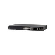 Cisco SG550X-24P 550X Series 24 x 10/100/1000 PoE+ ports , 4 x 10 Gigabit Ethernet port (2 x 10GBase-T/SFP+ combo + 2 x SFP+) switch