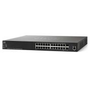 Cisco SG550XG-24T 550X Series 24 x 10 Gigabit Ethernet 10GBase-T copper port, 2 x 10 Gigabit Ethernet SFP+ (combo with 2 copper ports), 1 x Gigabit Ethernet management port switch