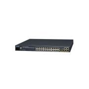 Planet Industrial SGS-6340-24T4S 24 x Port + 4 x Port 1000Base-X SFP Stackable L3 Switch