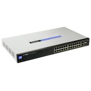 Linksys SLM224G 24Port 10/100/1000 2Port Gigabit Smart Switch with 2 SFP