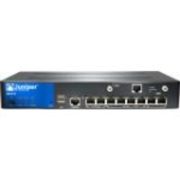 Juniper SRX210HE2-TAA SRX210 8 Ports Management Port 2 Slots Gigabit Ethernet VDSL 1U Rack-mountable Services Gateway