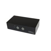 StarTech SV231U3A 2-Port SuperSpeed USB 3.0 VGA KVM Switch with Audio and Cables