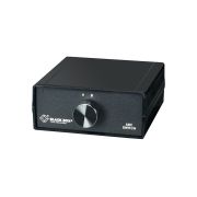 Black Box SWL065A 3 x Ports 1000Base-T RJ-45 2-to-1 CAT5 Ethernet Manual Desktop Switch