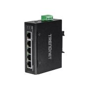 TRENDnet TI-E50 5-Port Industrial Fast Ethernet DIN-Rail Switch