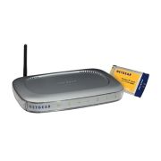 Netgear WMB521 WMB521 4 x Ports 10/100Base-TX LAN + 1 x 10/100Base-TX WAN 11Mb/s IEEE 802.11b 2.5GHz Wireless Router with PC Card Kit