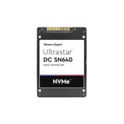 Western Digital WUS4BB076D7P3E3 Ultrastar DC SN640 7.68TB Triple-Level Cell PCI Express 3.1 x4 NVMe ISE U.2 2.5-inch Solid State Drive