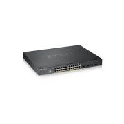 ZyXEL XGS1930-28HP 24-port GbE Smart Managed PoE Switch with 4 SFP+ Uplink