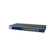 Netgear XS724EM XS724EM 24 x Ports 10GBase-T + 2 x Ports Shared SFP+ Layer 3 Managed 1U Rack-mountable Multi-Gigabit Ethernet Network Switch