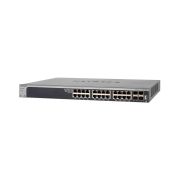 Netgear XS728T-100PRS Prosafe XS728T 24 x Ports 10GBase-T + 4 x Ports SFP+ Layer 3 Managed Rack-mountable 10 Gigabit Ethernet Network Switch