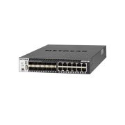 Netgear XSM4324S Prosafe M4300 Series M4300-12X12F 12 x RJ-45 Ports 10GBase-T + 12 x SFP+ Ports Layer 3 Managed Gigabit Ethernet Network Switch